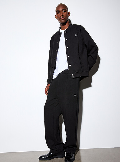 Dabin flat-rib jersey pant