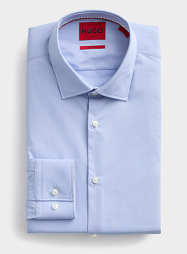 La chemise popeline Koey <b>Coupe ajust&eacute;e</b>
