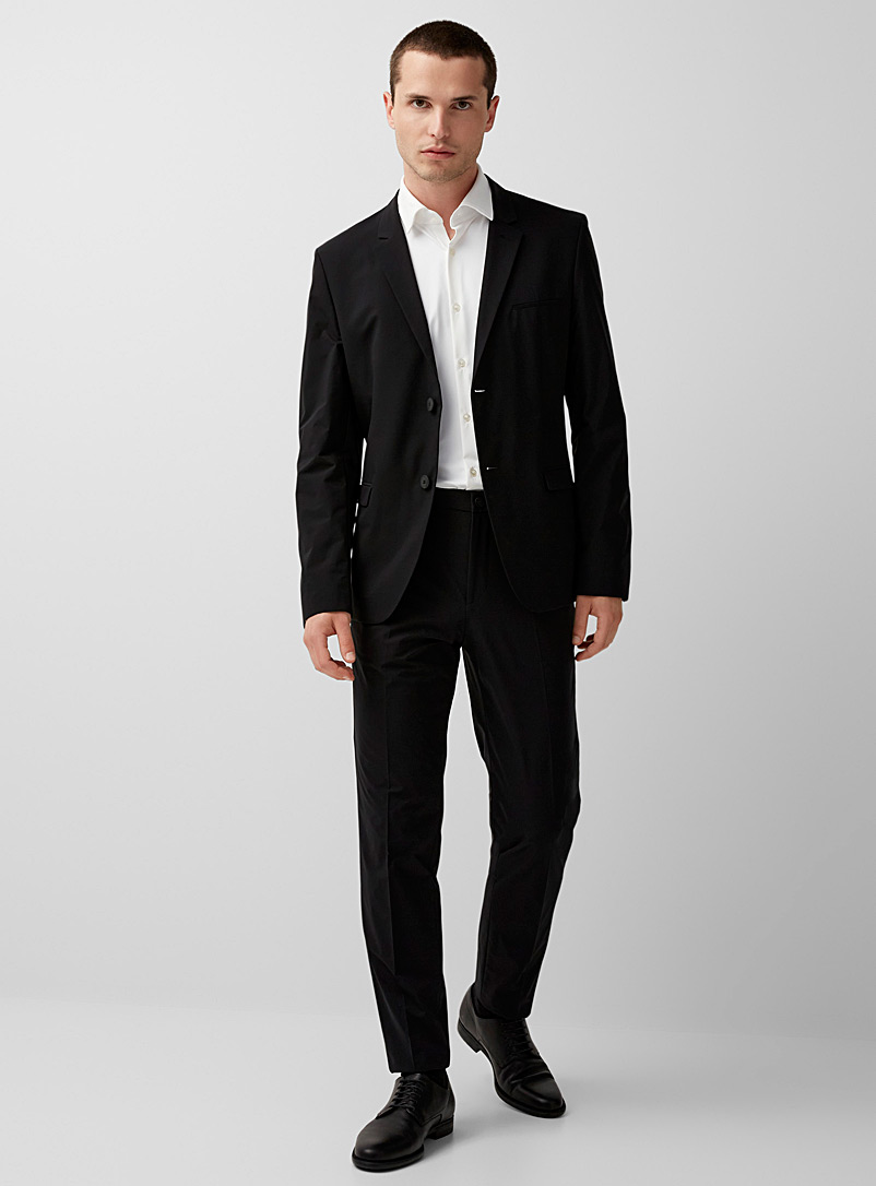 HUGO Black Packable suit Slim fit for men