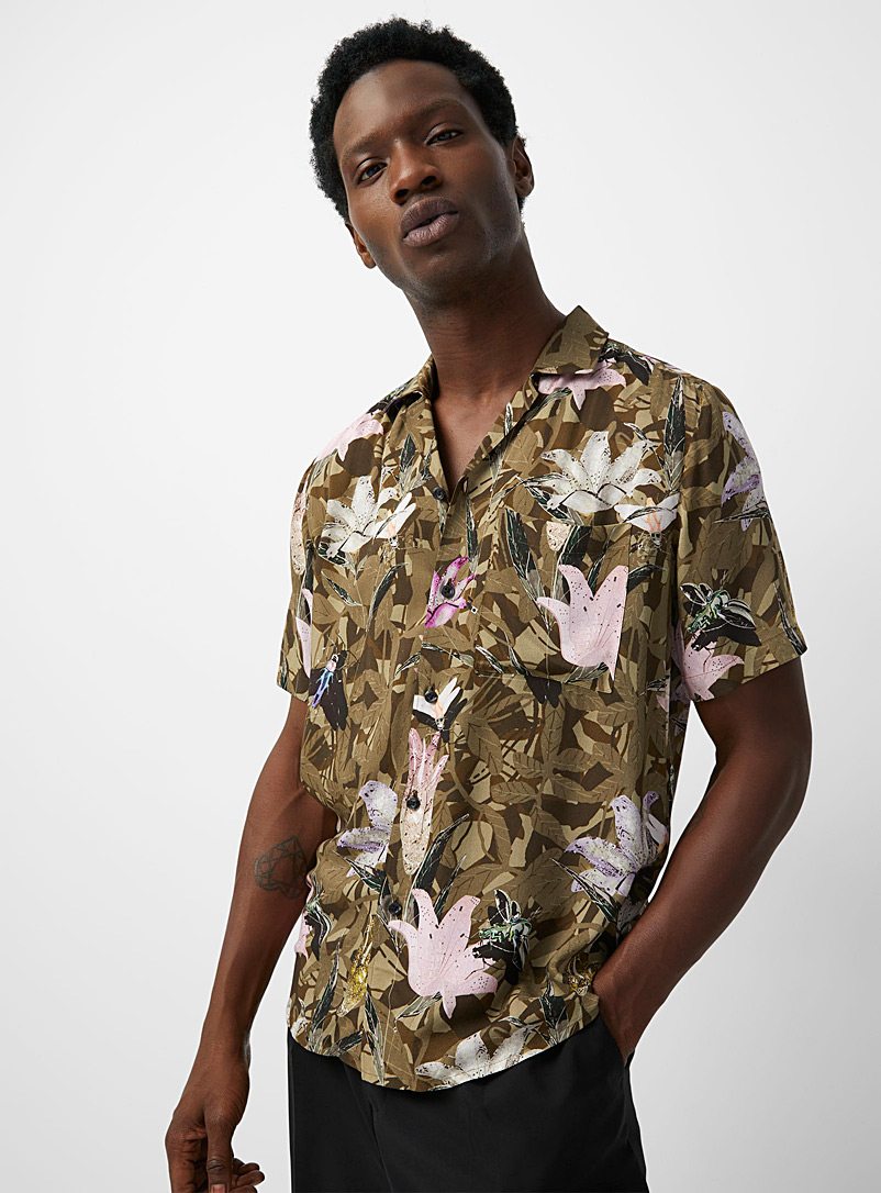 Ellino camp shirt | HUGO | Shop Men's 