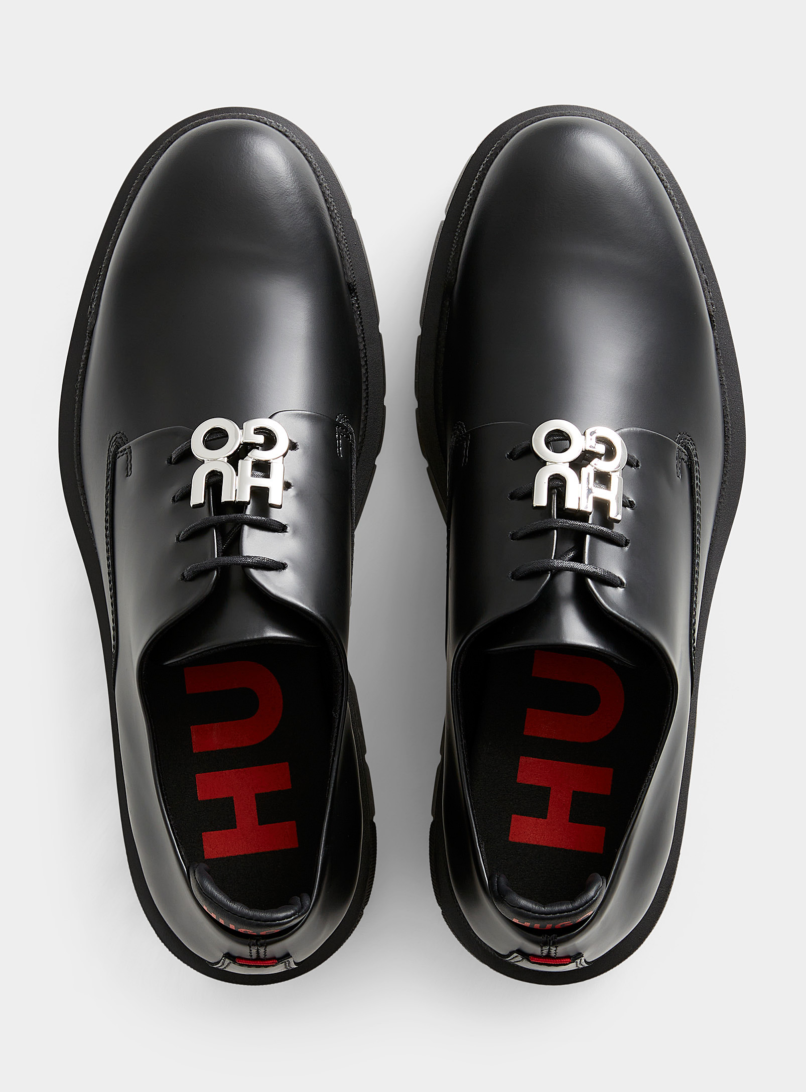 Chaussures ' HUGO - La chaussure derby Denzel monogramme Homme