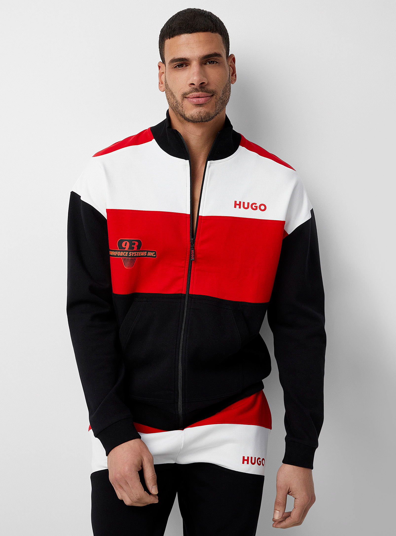 HUGO - Men's Racing lounge jacket