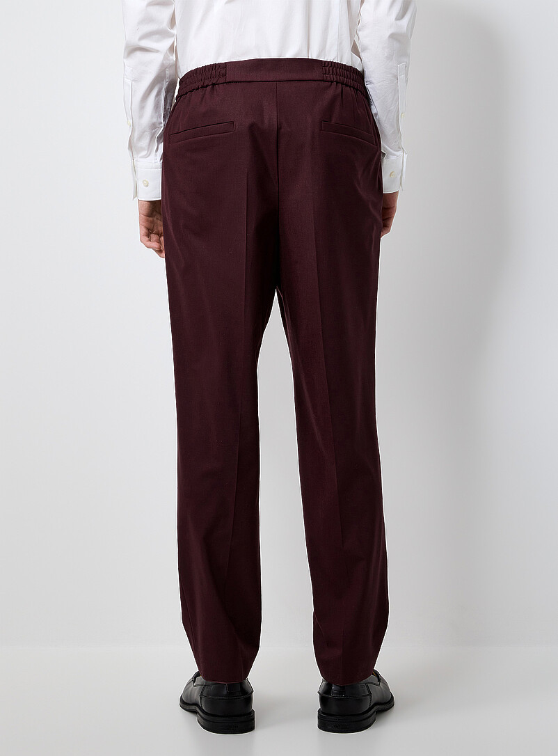 Superflex burgundy pant Slim fit product image 3
