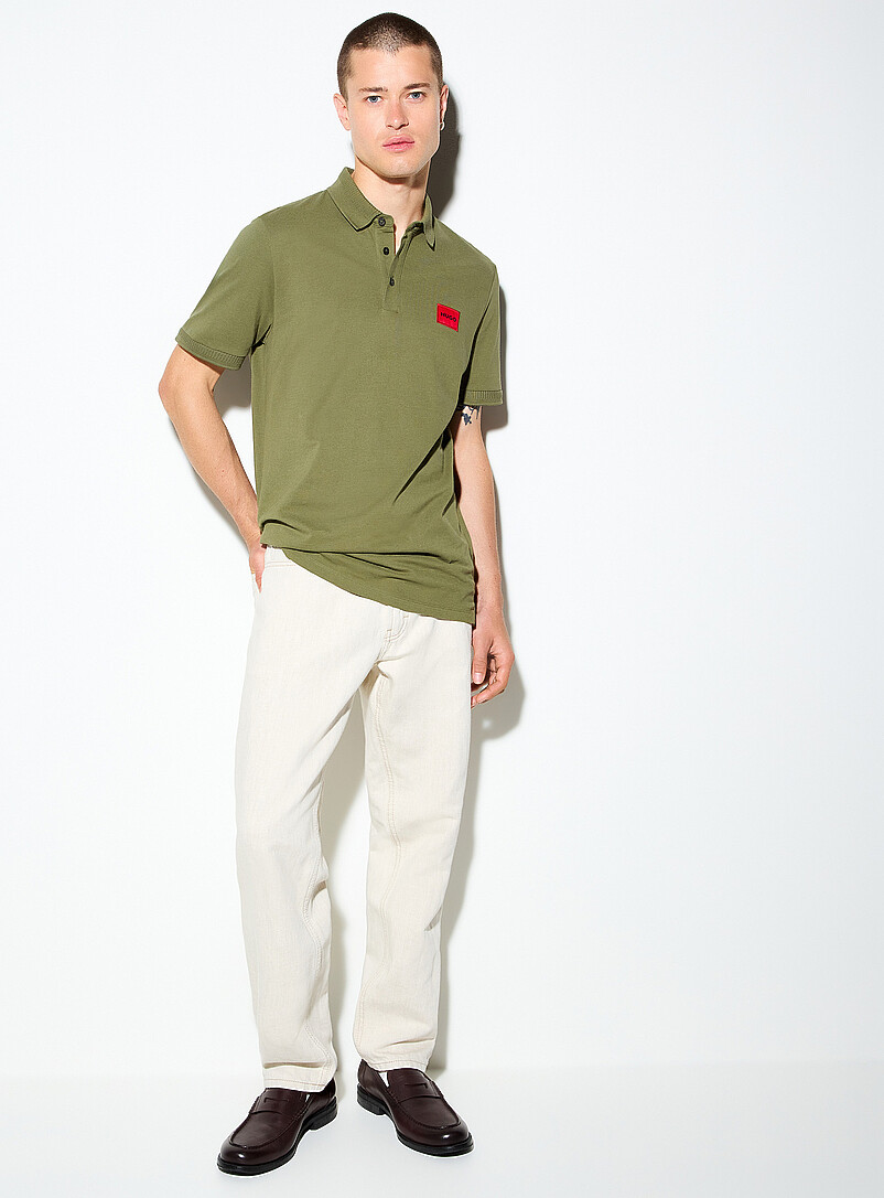 Hugo 838 Linen-Blend Jean Tapered Fit