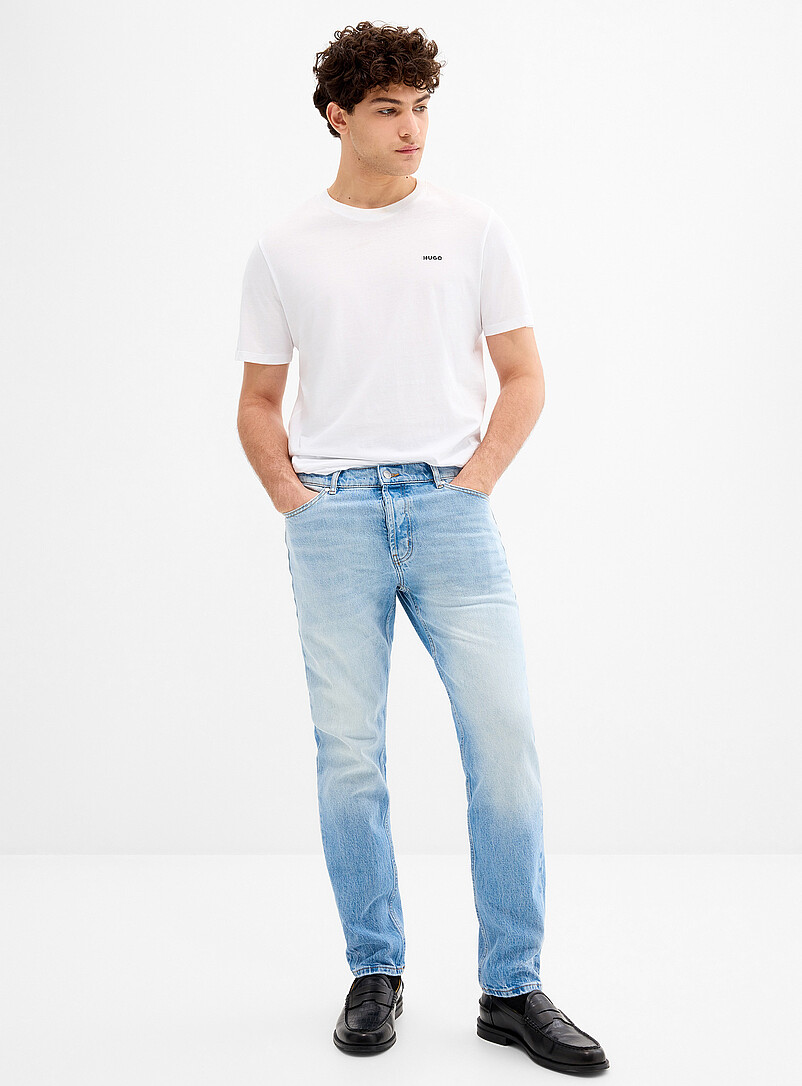 Light-blue HUGO 634 jean Tapered fit product image (primary)