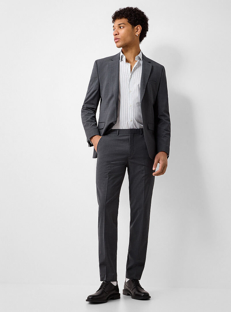 Chambray stretch pant Extra slim fit product image (primary)