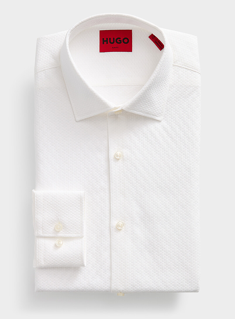 Kenno Textured Shirt Slim Fit
