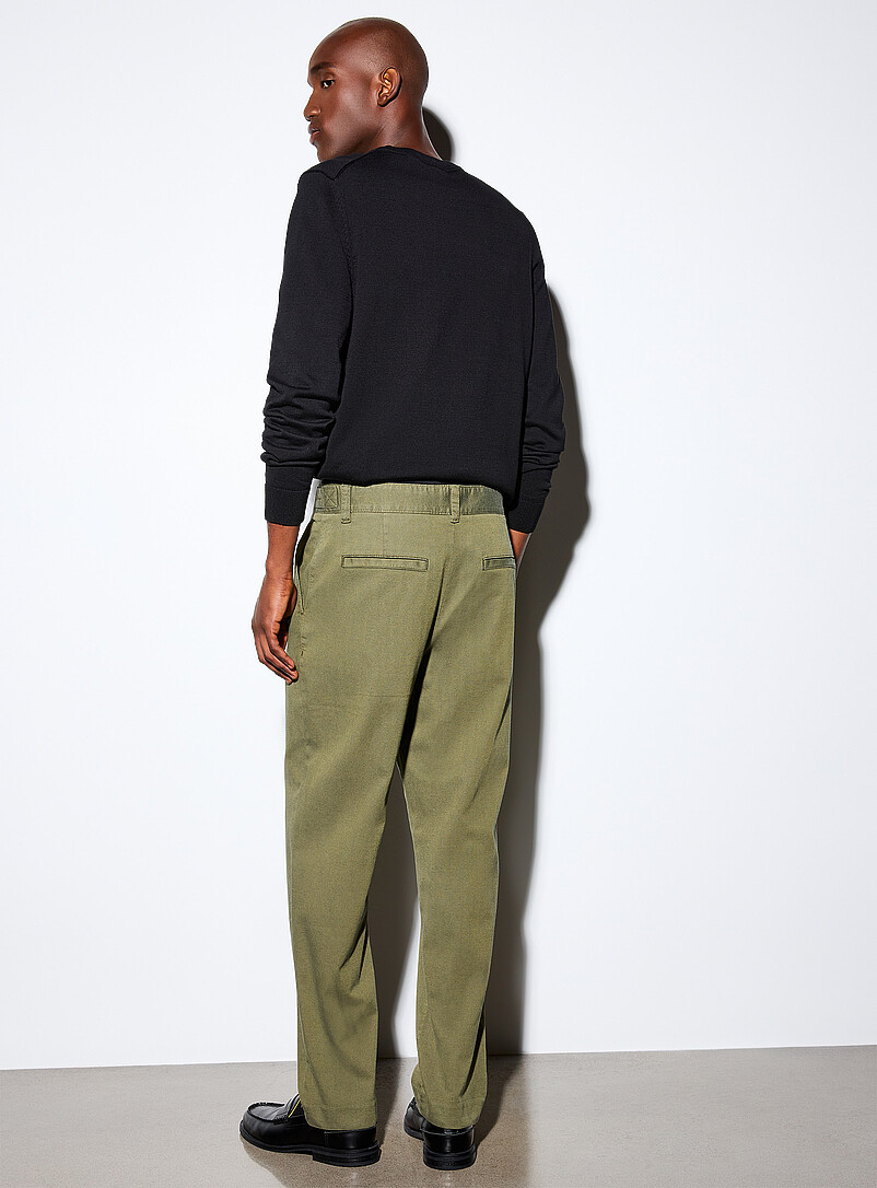 Genar semi-plain chinos Straight fit product image 3