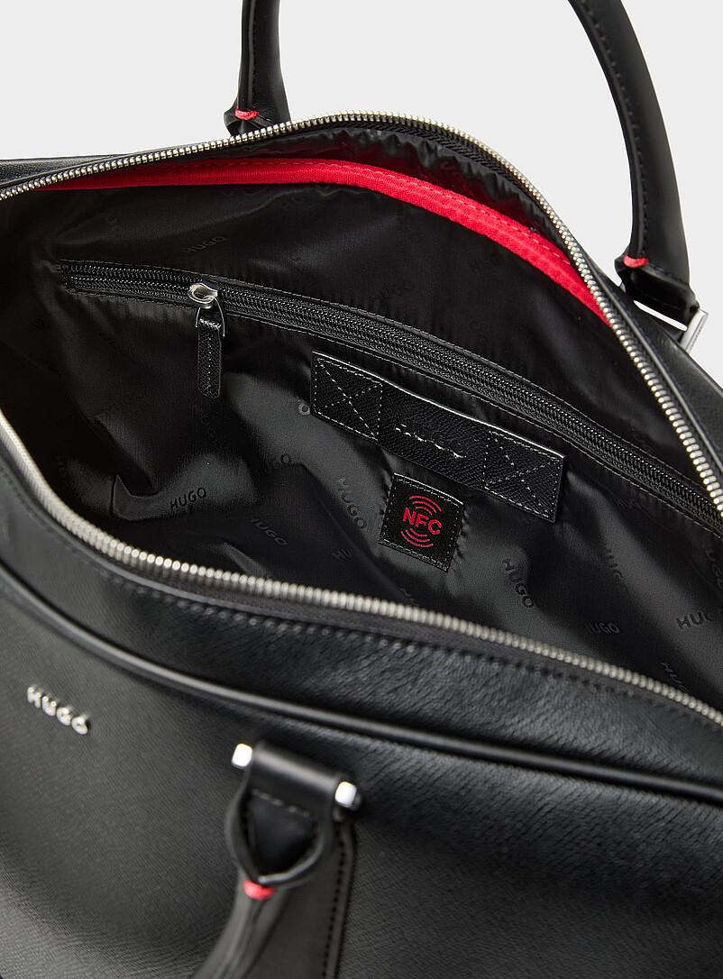 Regenerated leather weekend bag product image 3