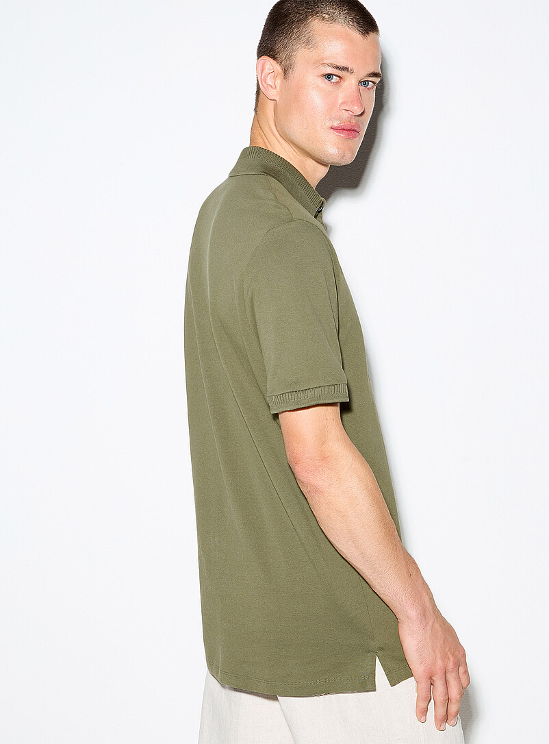 Dereso logo-emblem piqué polo product image 3