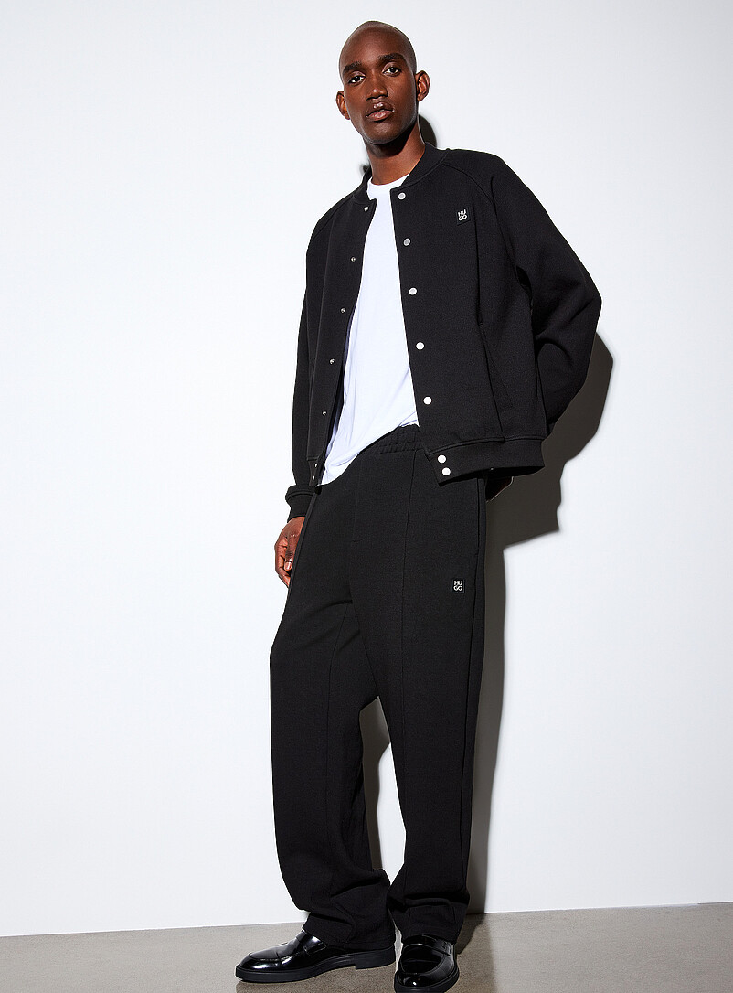 Dabin flat-rib jersey pant product image (primary)