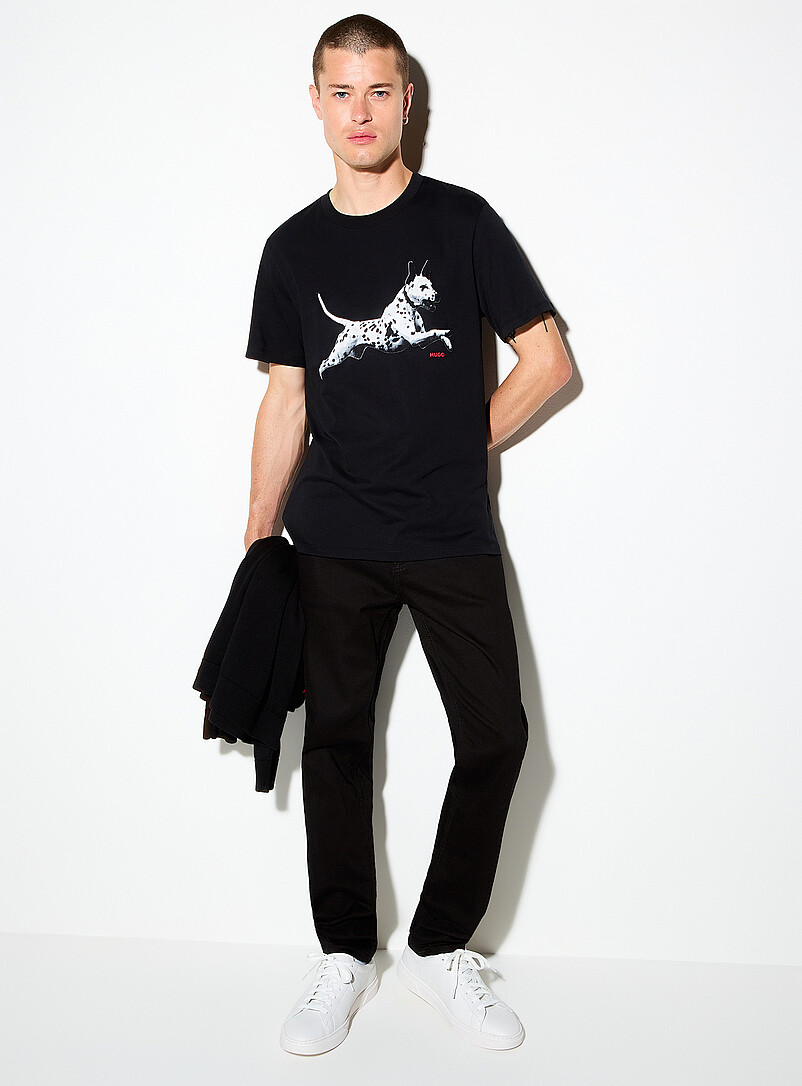 Dirunn Dalmatian print T-shirt product image (primary)