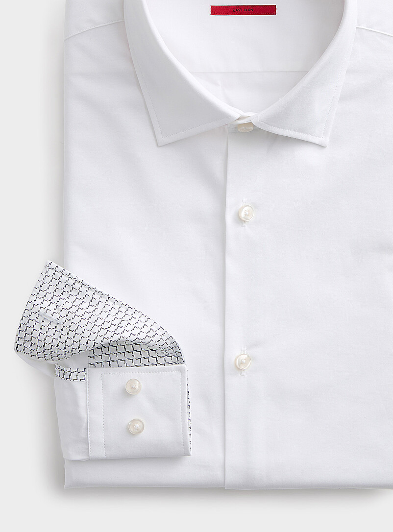 Koey poplin shirt Slim fit product image 2