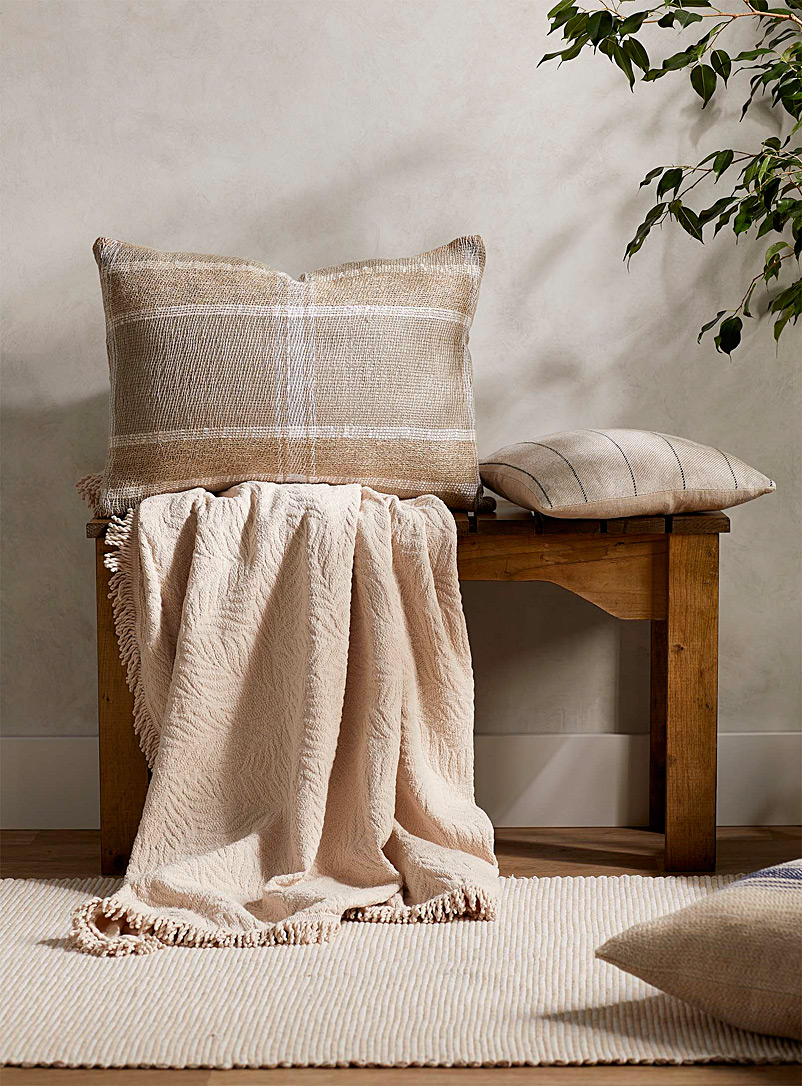 Housse de coussn Ural naturel - Calma House | Natural cushon covers Housse de coussn Ural naturel - Calma House | Natural cushon covers