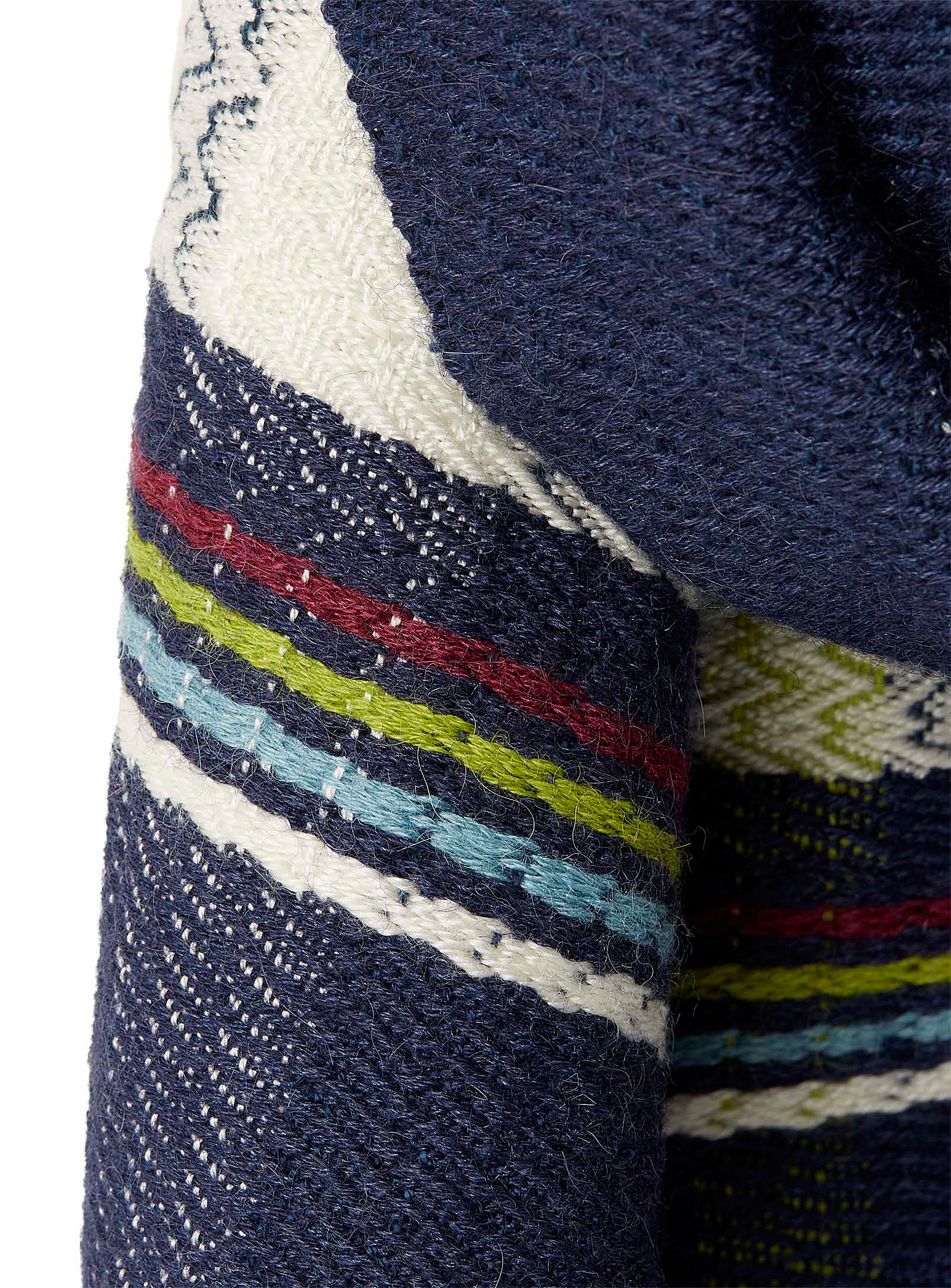 Atelier Monique Ratelle - Le foulard carreaux nordiques