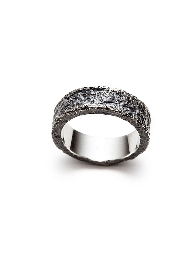Dominic Dufour Silver Meteor ring