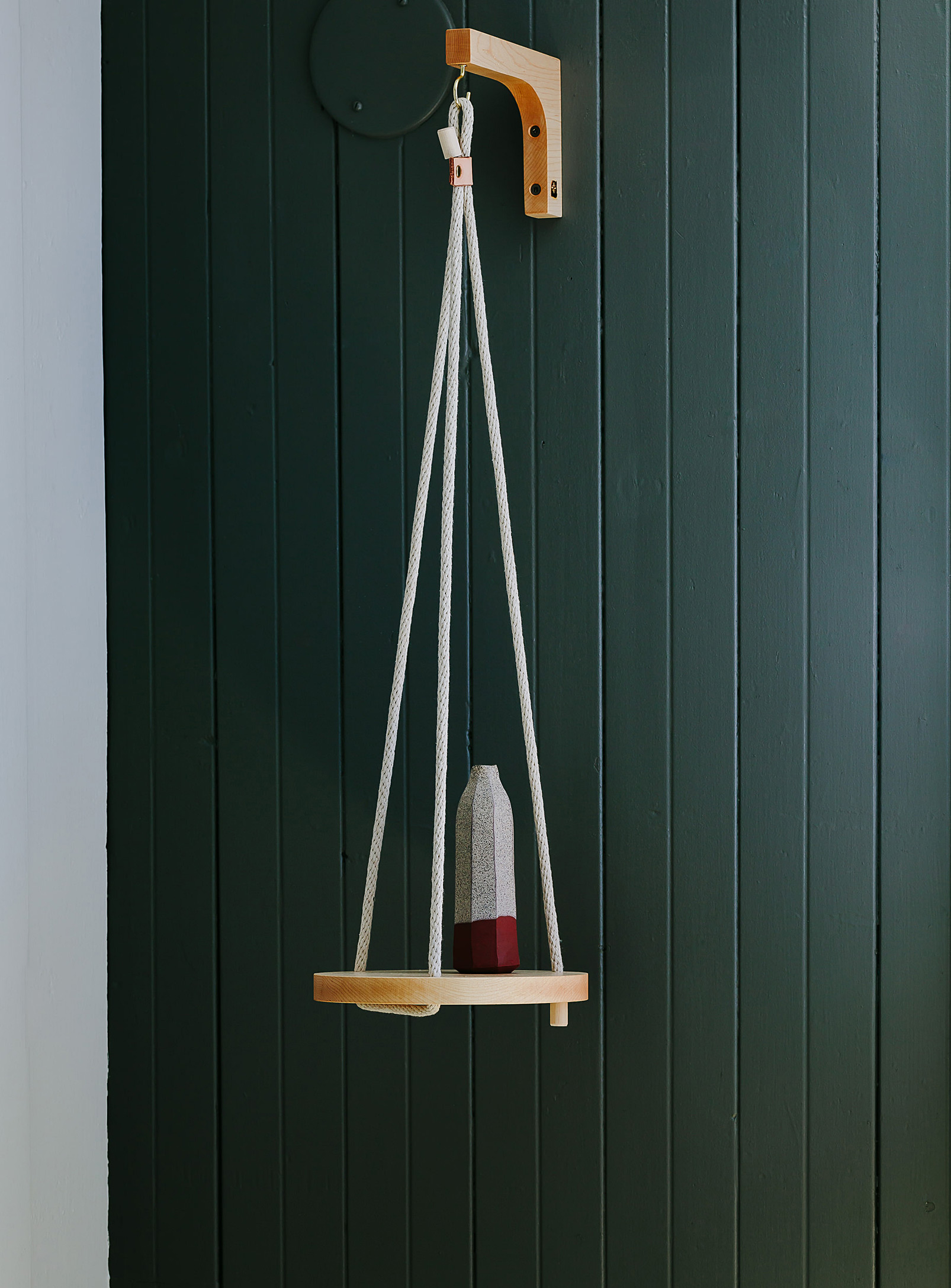 Le Tenon Et La Mortaise Solo Volante Hanging Tray See Available Sizes In Brown