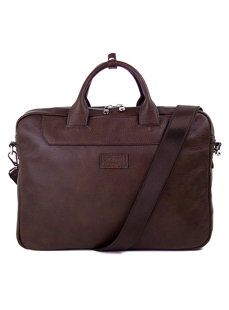 Snoland Brown Leather briefcase