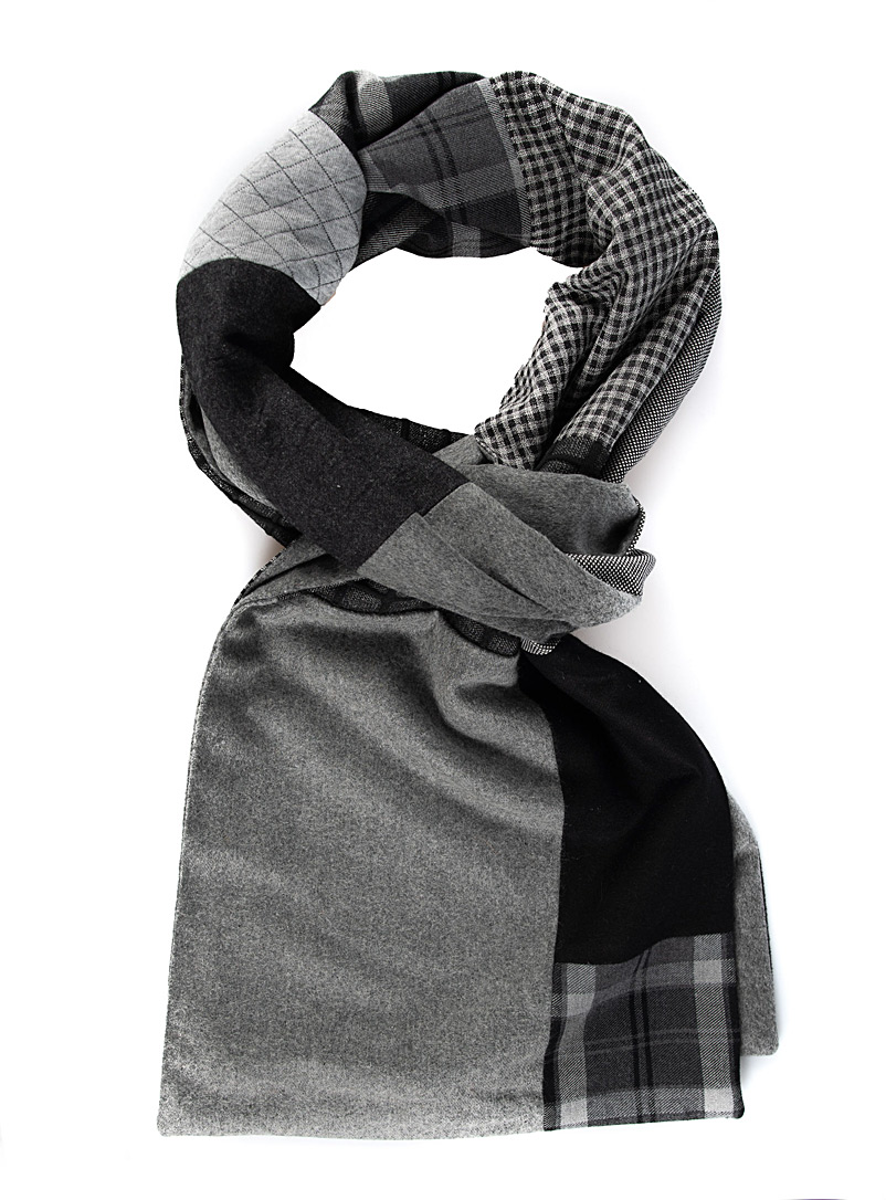 Swell Fellow Grey Reversible scarf