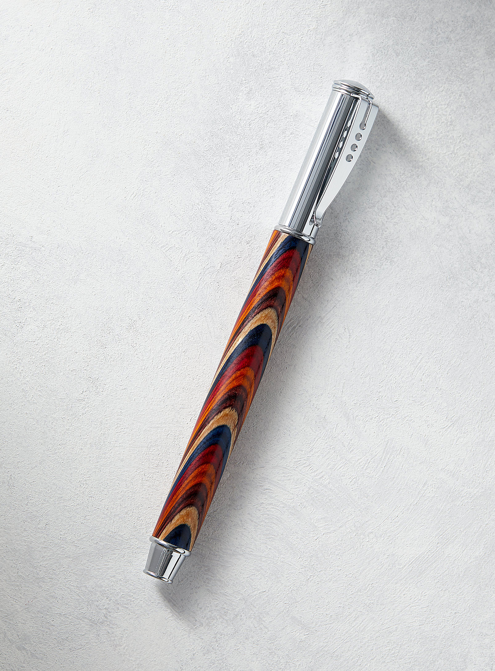 Au Tournant De L'art Maple Wood Ball Pen In Assorted