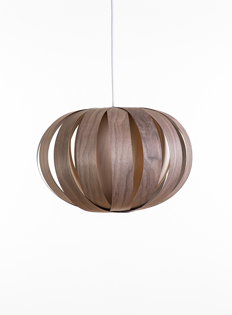 Atelier Cocotte Walnut Small Ruth hanging lamp