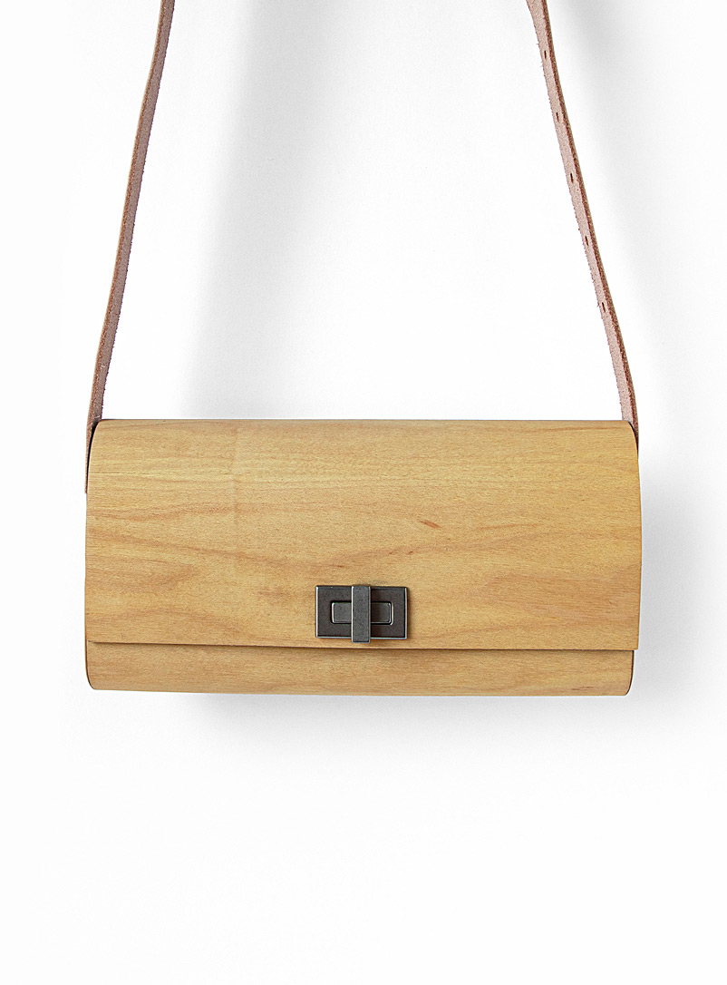 Bom(design): Le sac koula bois véritable Érable