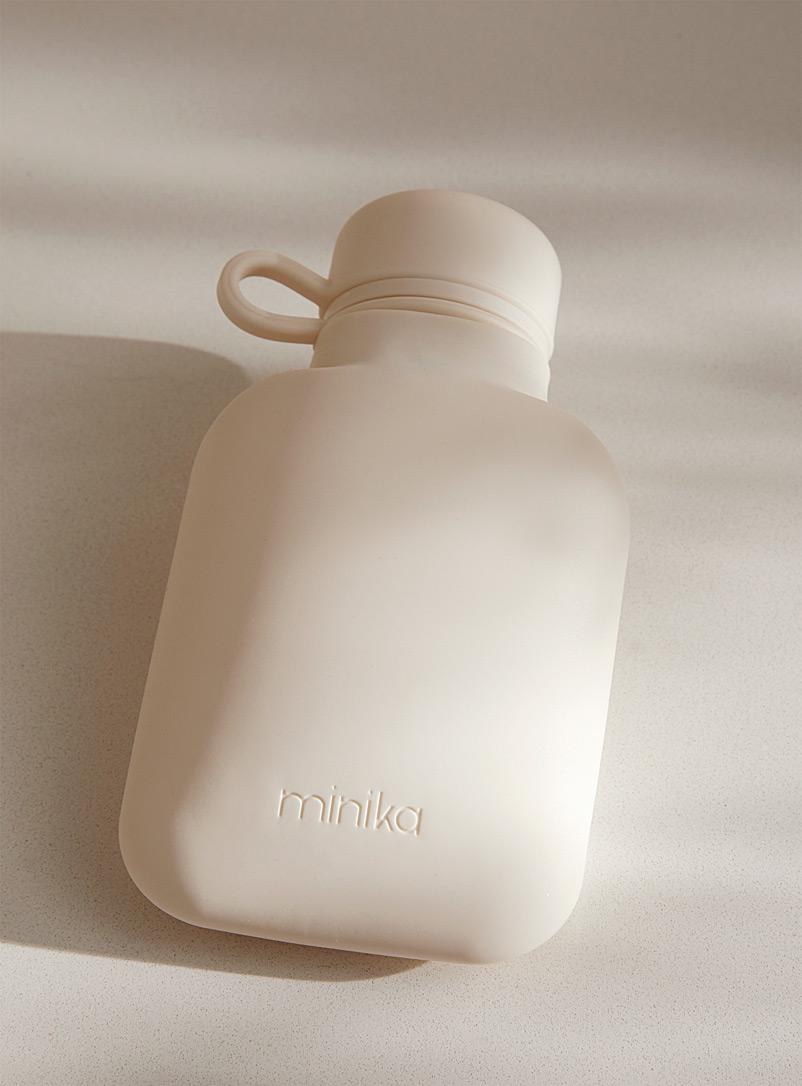 Minika: La bouteille à smoothie en silicone Blanc