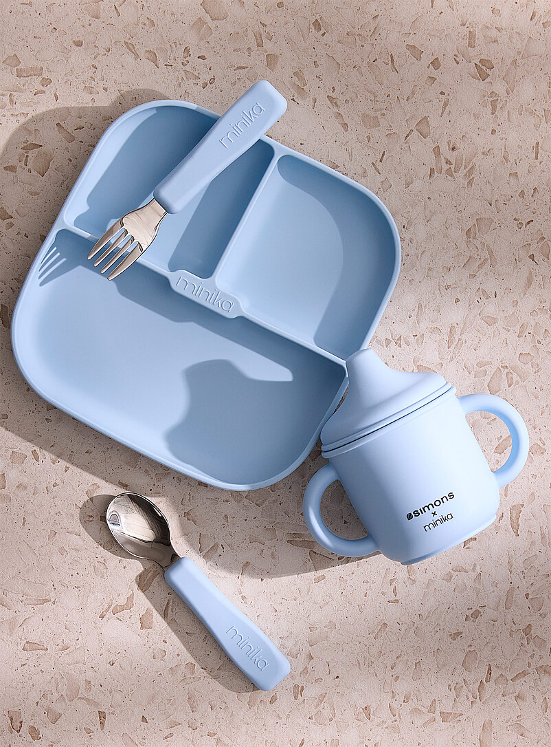 Silicone dining set Kids | Simons Maison X Minika | Plates & Bowls