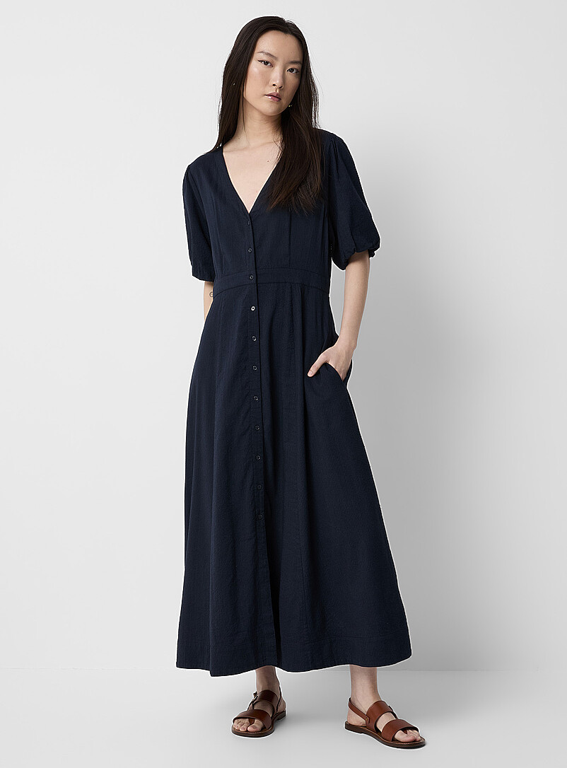Simons Ruffle Robe Robes longues et Robes maxi pour Femme | Simons Canada