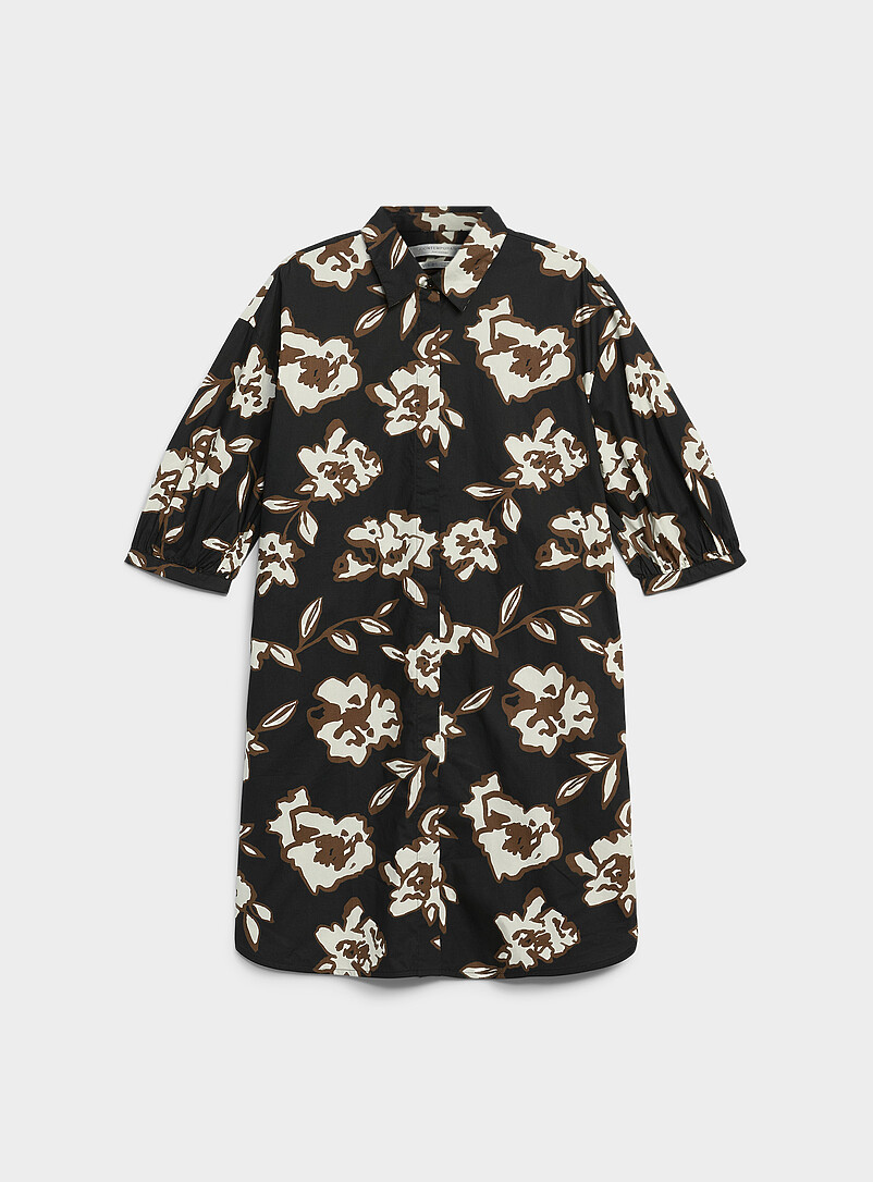 Flower Bouquet Shirtdress
