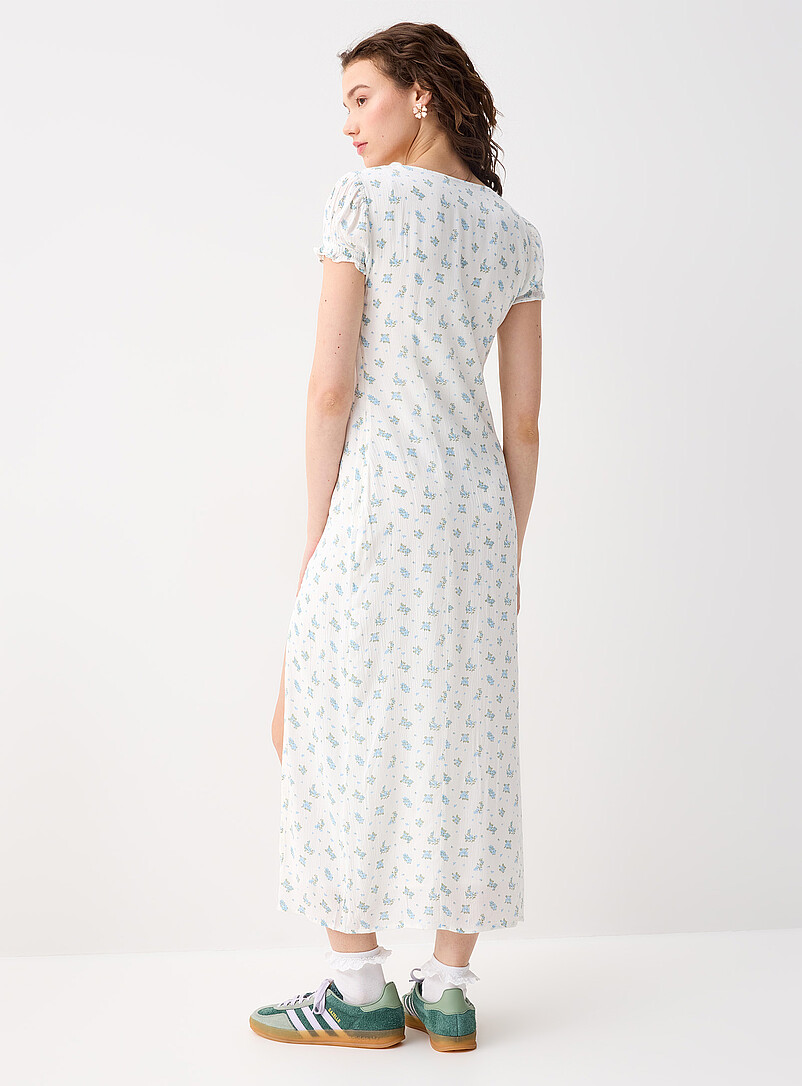 Crinkled-finish maxi dress product image 3
