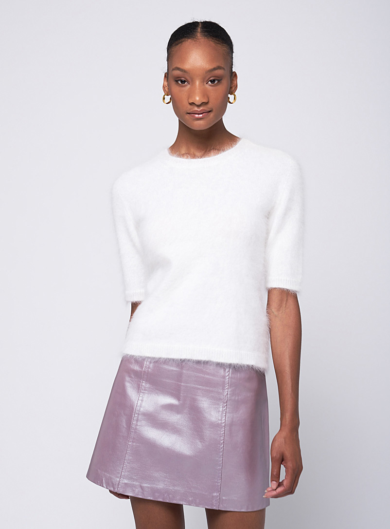 Cream-coloured angora sweater Escada 