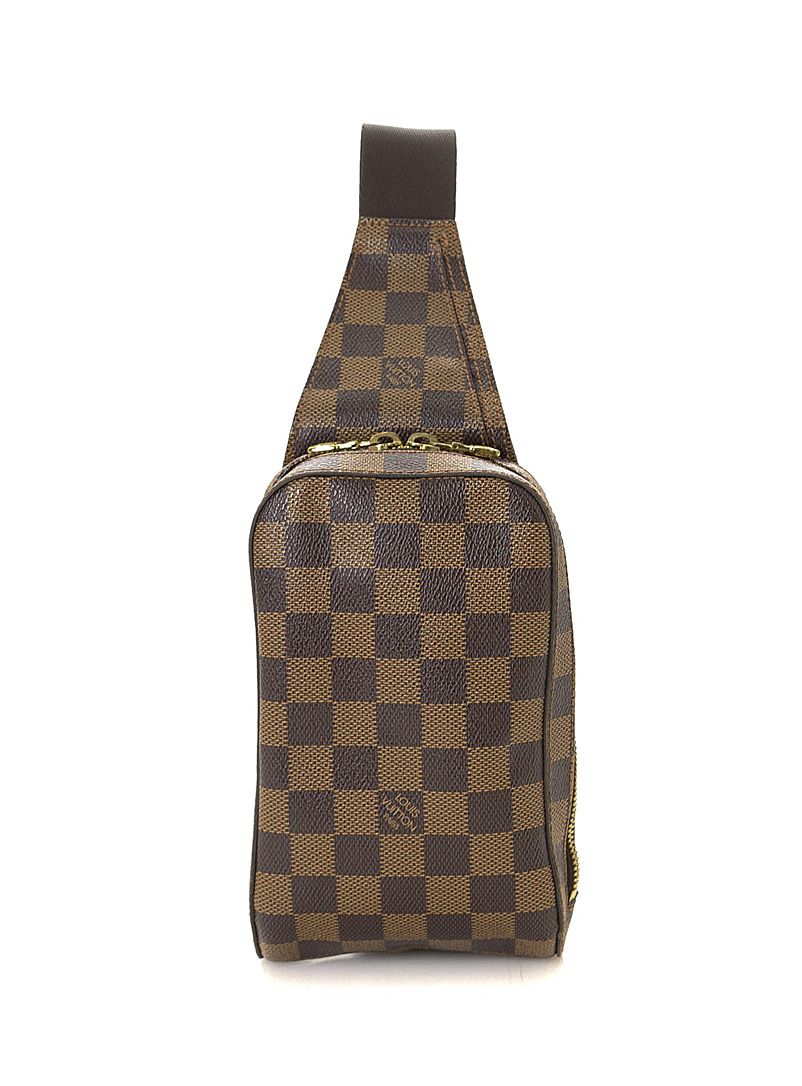 Geronimos ebony checker vertical shoulder bagLouis Vuitton | Edito ...