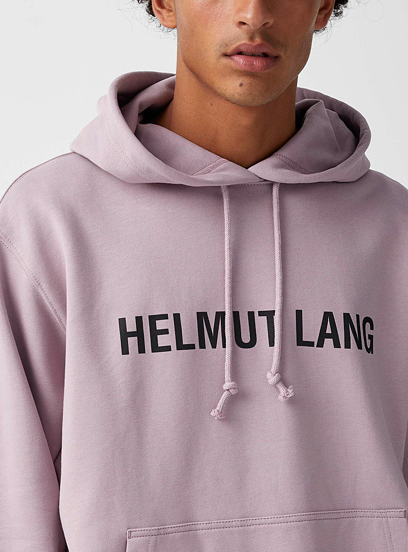 Helmut Lang Lilacs Core logo hoodie for men