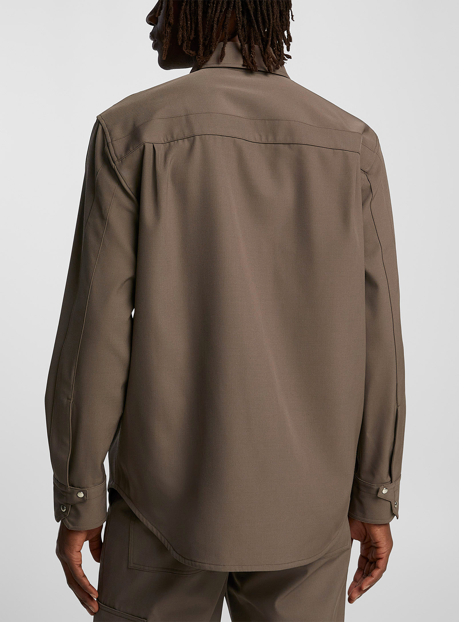 Helmut Lang - La chemise militaire poches plaquées