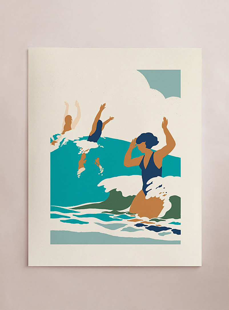 Stephanie Cheng Assorted La Jolla art print 16 x 20 in