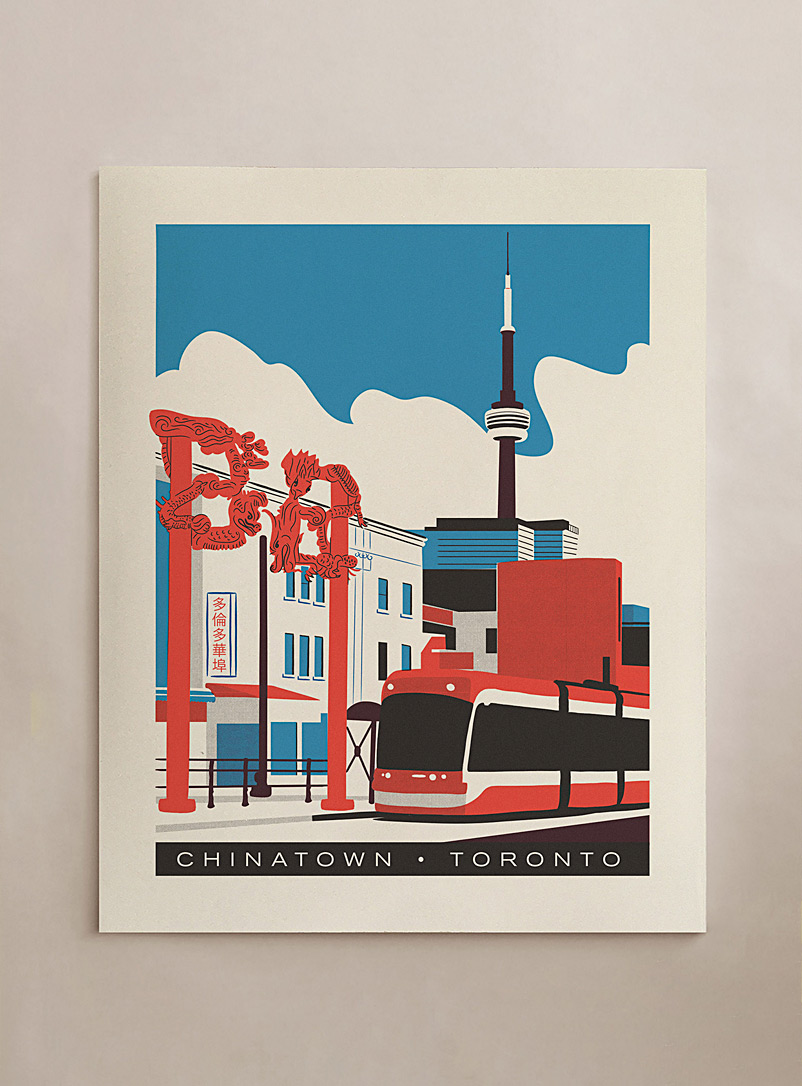 Stephanie Cheng Assorted Toronto print 16 x 20 in