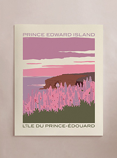 L'affiche Voyage &agrave; l'&Icirc;le-du-Prince-&Eacute;douard 16 x 20 po