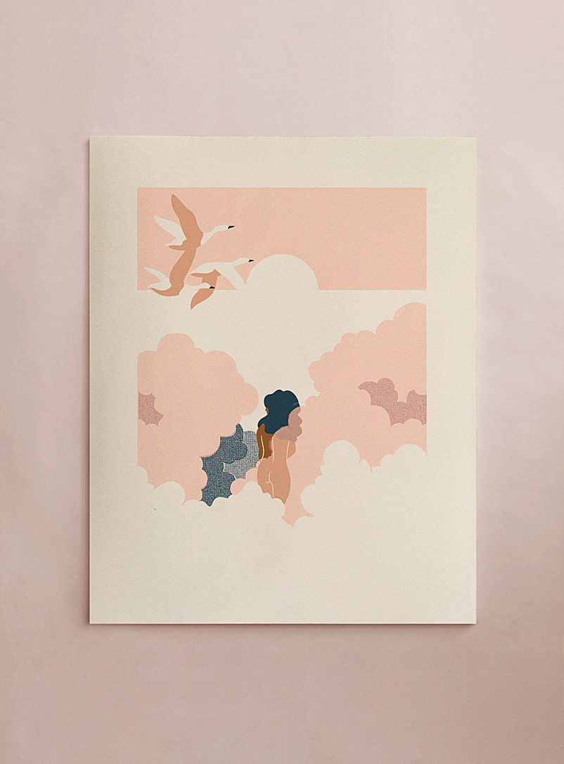 Stephanie Cheng Assorted Clouds art print 16 x 20 in