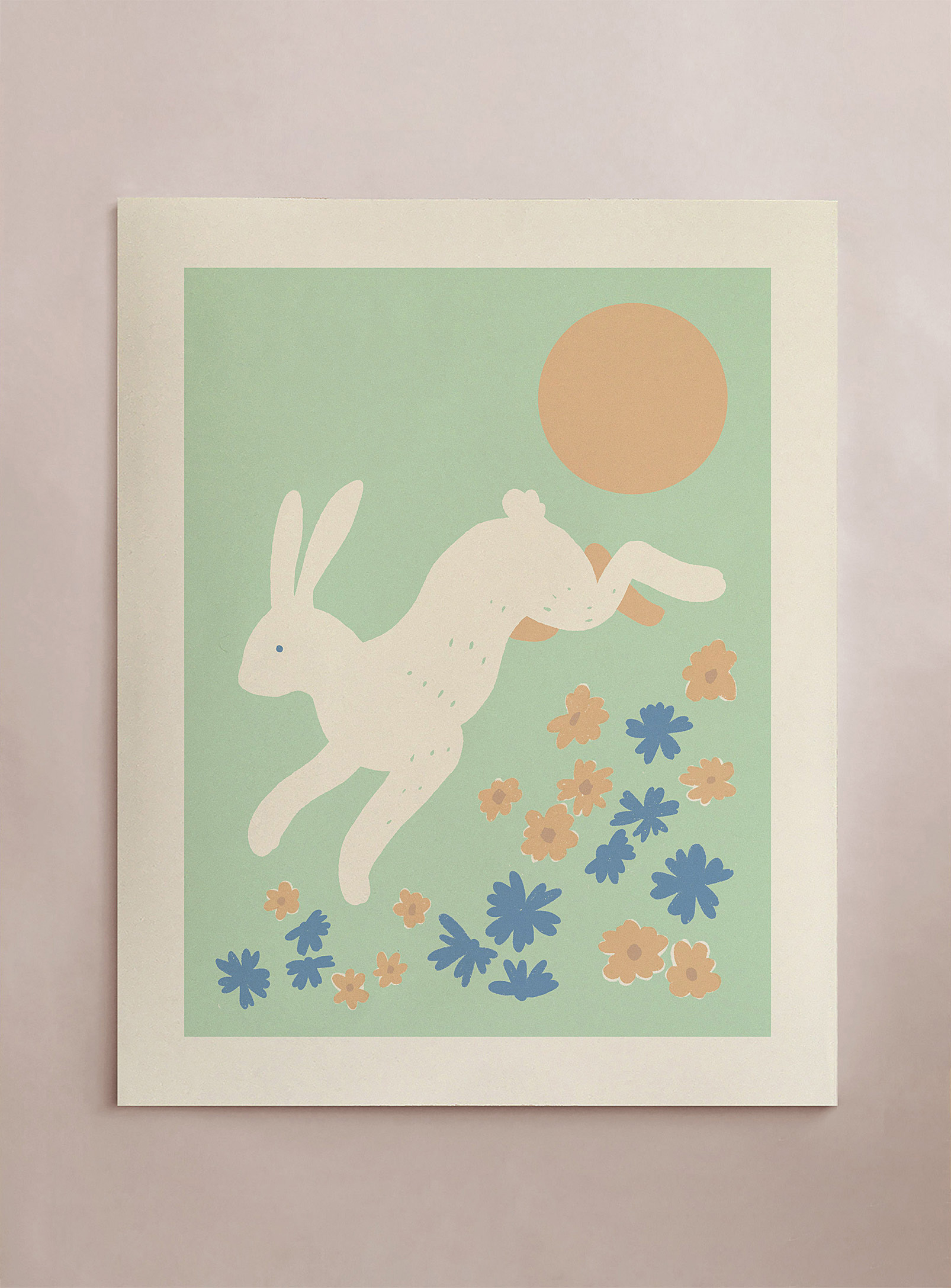 Stephanie Cheng Rabbit Art Print 16 X 20 In In Assorted | ModeSens