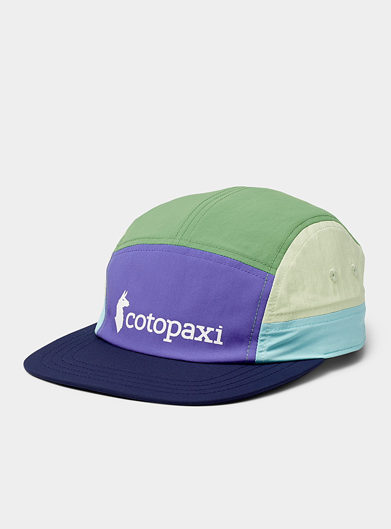 Cotopaxi Patterned Green Cotopaxi 5-panel cap for men