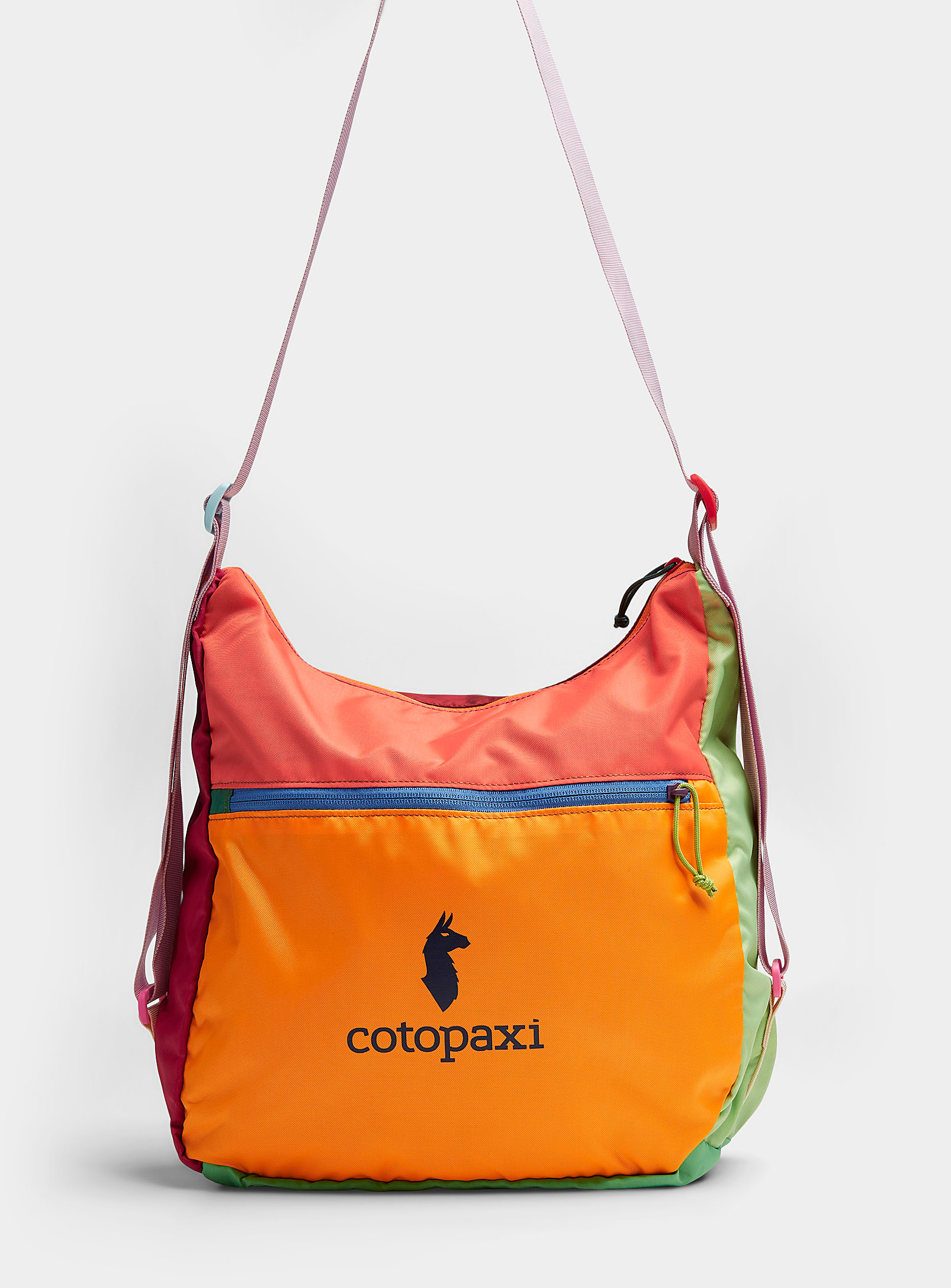 Cotopaxi Taal Convertible Shoulder Tote One-of-a-kind Colourways From The Del Da Collection In Burgundy