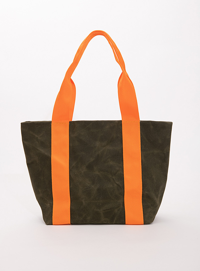 Veinage: Le sac fourre-tout Rosemont Vert à motifs