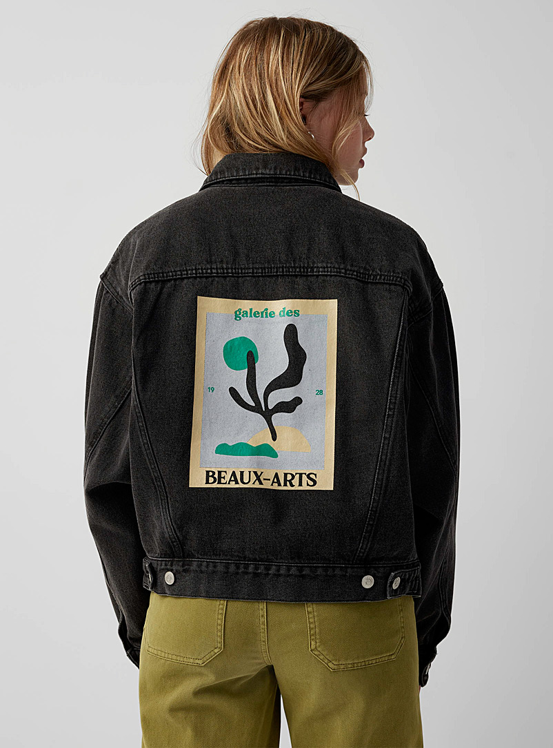 Twik Oxford Fine Arts Gallery jean jacket for women