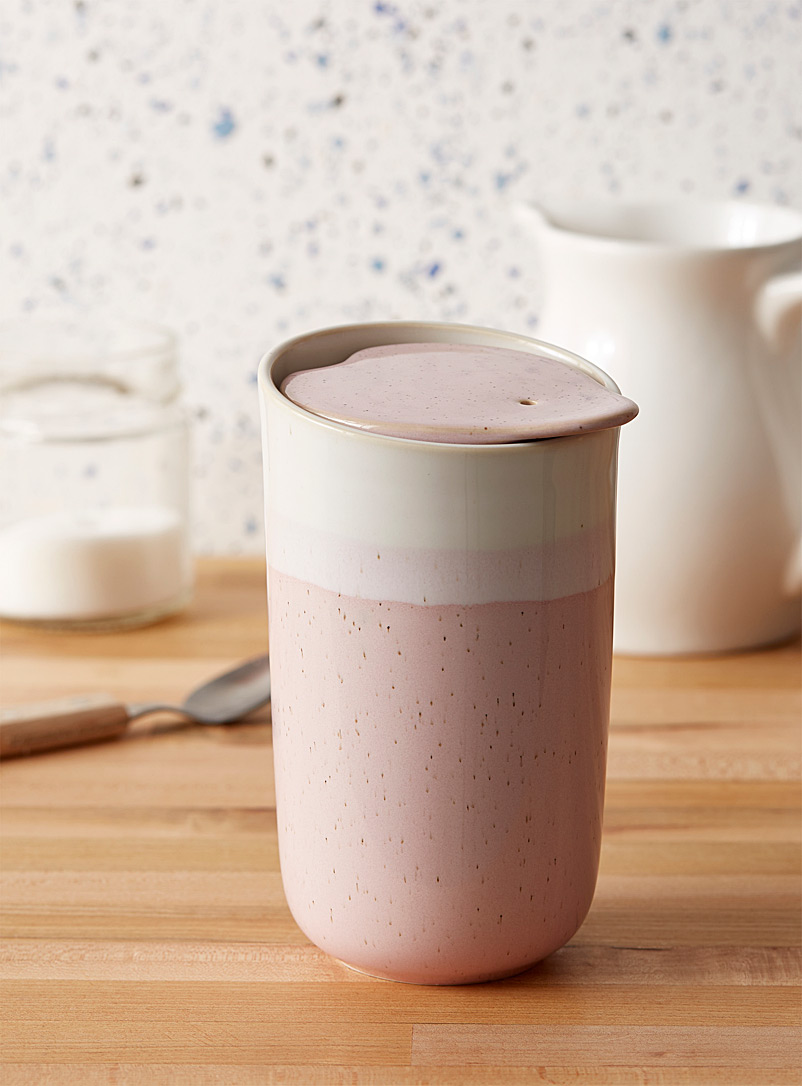 Simons Maison Pink Pink asymmetric mug