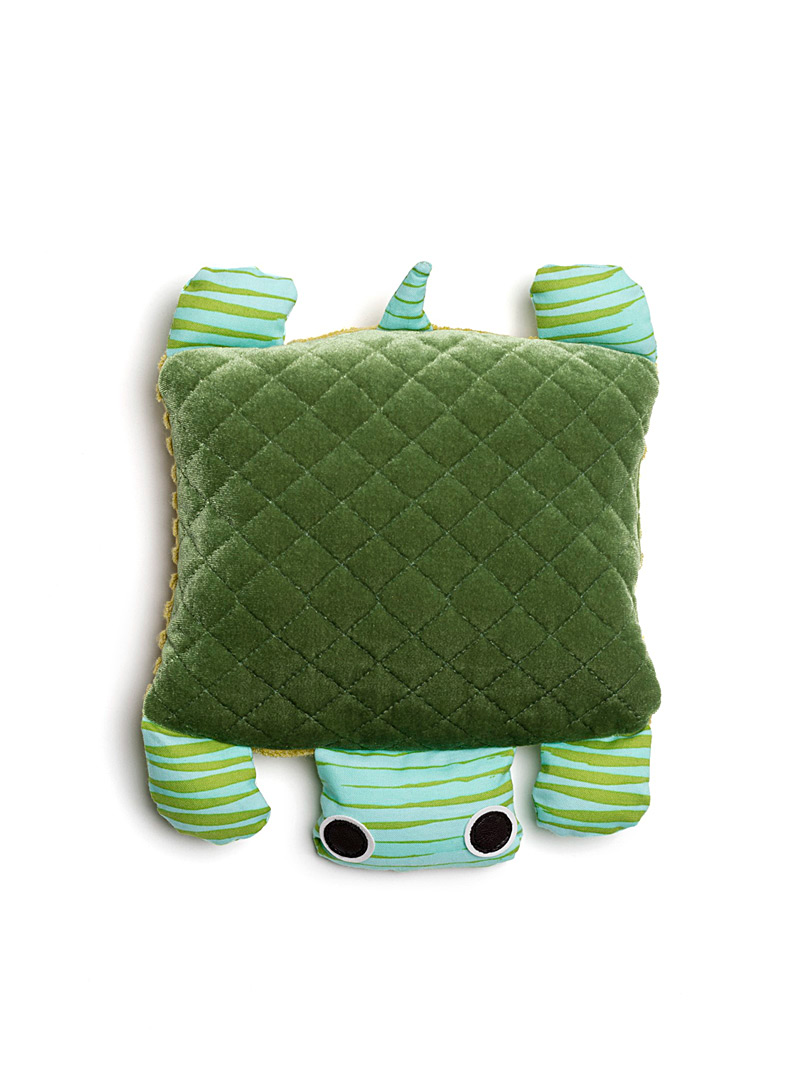 Raplapla Green Bertille the Turtle stuffed toy