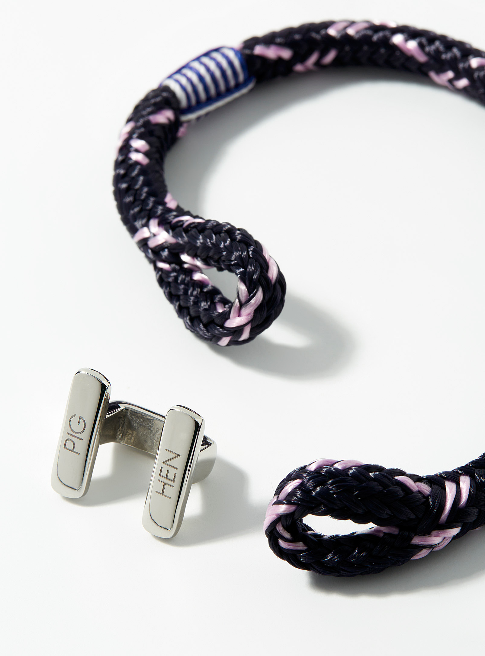 Pig & Hen - Le bracelet corde Icy Ike