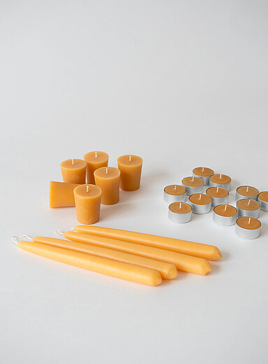 Festive beeswax set
