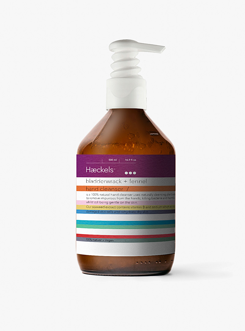 Haeckels: Le savon à mains varech et fenouil Brun pour homme