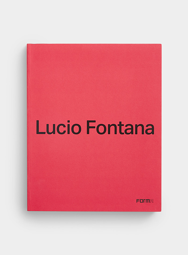 ACC Art Books Assorted Lucio Fontana book for men